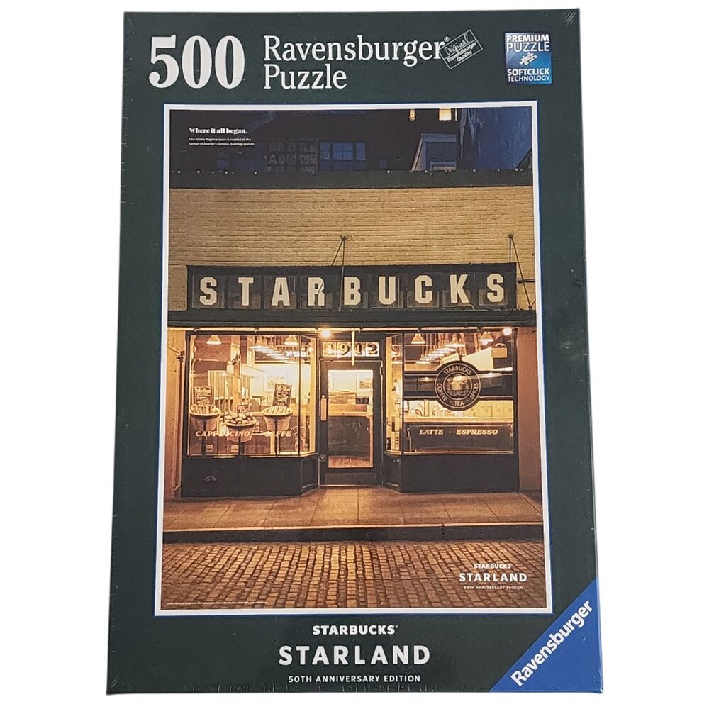 STARBUCKS Starland 50th Anniversary Edition Ravensburger Puzzle